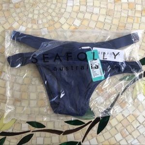 Seafolly NWT Active Split Band Hipster US 10